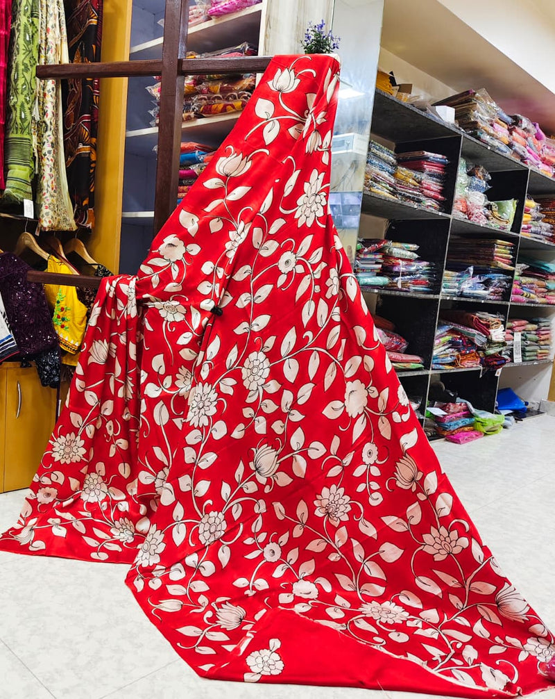 Silk Kalamkari